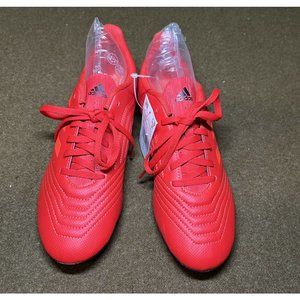 Adidas Predator 19.4 FxG J Bright Red-Soccer Shoes Size 5.5 ( CM8541)